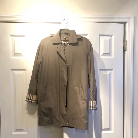 burberry rain jackets with hood